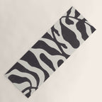 One Hundred-Leaved Plant #21 / Lino Print Yoga Mat Gallery Image 1