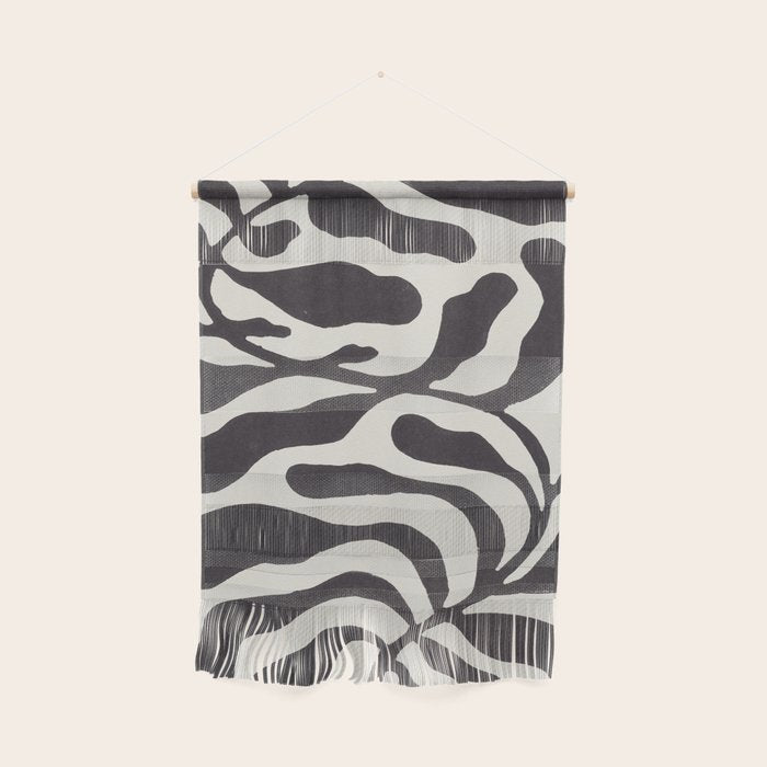 One Hundred-Leaved Plant #21 / Lino Print Wall Hanging Gallery Image 1