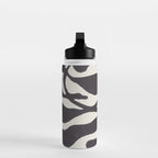 One Hundred-Leaved Plant #21 / Lino Print Water Bottle Gallery Image 3
