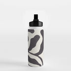 One Hundred-Leaved Plant #21 / Lino Print Water Bottle Gallery Image 2