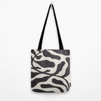 One Hundred-Leaved Plant #21 / Lino Print Tote Bag Gallery Image 2