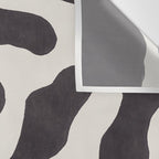 One Hundred-Leaved Plant #21 / Lino Print Wall Tapestry Gallery Image 3