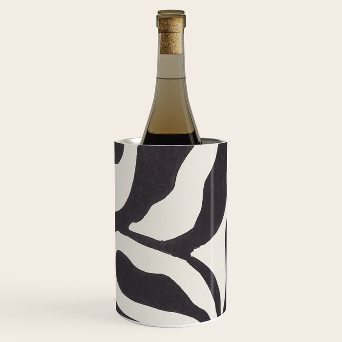One Hundred-Leaved Plant #21 / Lino Print Wine Chiller Gallery Image 3