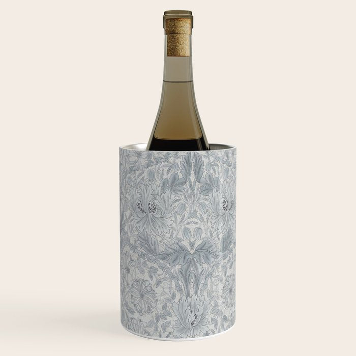 William Morris Honeysuckle & Tulip Cloud Grey Wine Chiller Gallery Image 3