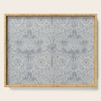 William Morris Honeysuckle & Tulip Cloud Grey Serving Tray Gallery Image 1