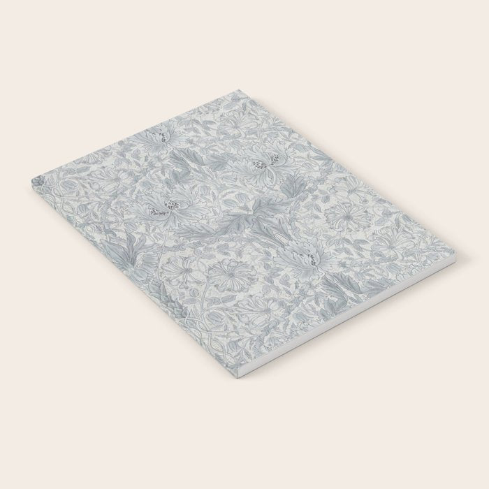 William Morris Honeysuckle & Tulip Cloud Grey Notebook Gallery Image 2