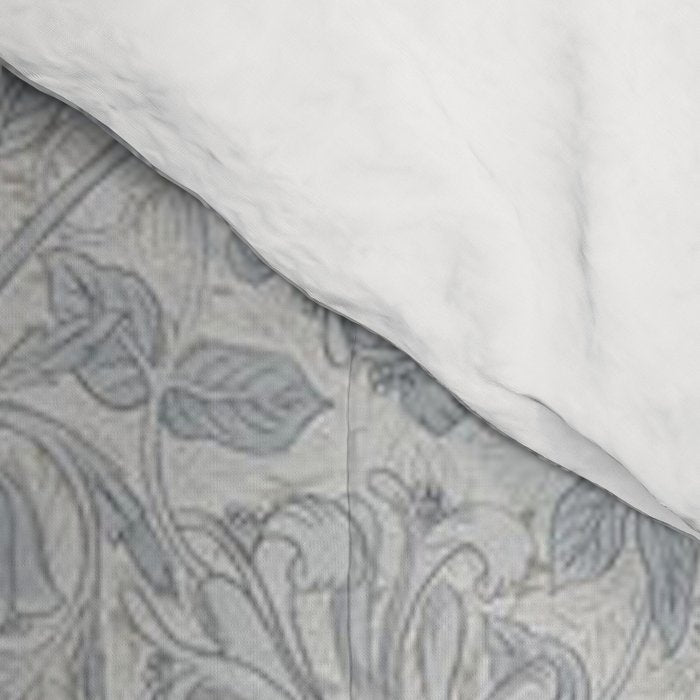 William Morris Honeysuckle & Tulip Cloud Grey Comforter Gallery Image 4