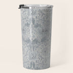William Morris Honeysuckle & Tulip Cloud Grey Travel Mug Gallery Image 3