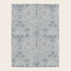 William Morris Honeysuckle & Tulip Cloud Grey Poster Gallery Image 4