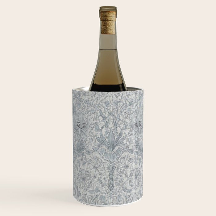 William Morris Honeysuckle & Tulip Cloud Grey Wine Chiller Gallery Image 1