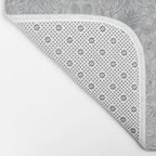 William Morris Honeysuckle & Tulip Cloud Grey Bath Mat Gallery Image 2