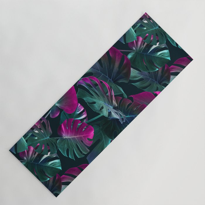Tropical Monstera Leaf Garden Yoga Mat Gallery Image 1