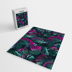 Tropical Monstera Leaf Garden Jigsaw Puzzle Gallery Image 2