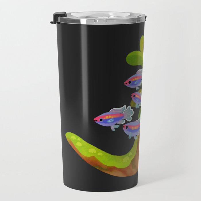 Freshwater fish and plants 1 Travel Mug Gallery Image 3