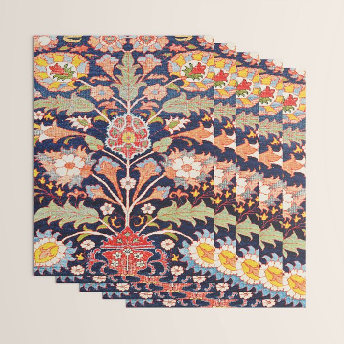 Iraqi Antique Kurdish Rug Print Wrapping Paper Gallery Image 3