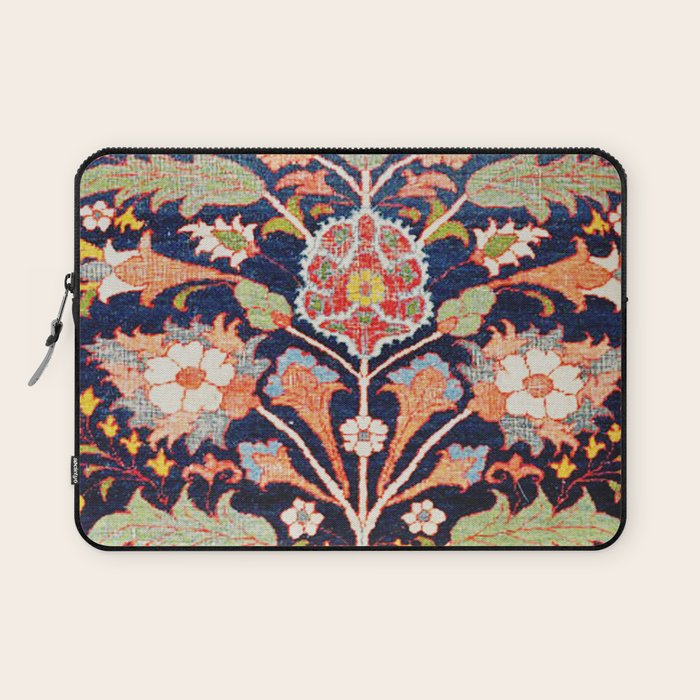 Iraqi Antique Kurdish Rug Print Laptop Sleeve Gallery Image 1