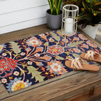 Iraqi Antique Kurdish Rug Print Outdoor Rug Gallery Image 2