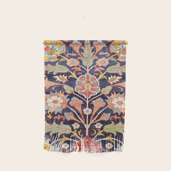 Iraqi Antique Kurdish Rug Print Wall Hanging Gallery Image 1