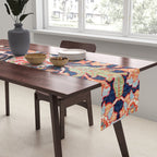 Iraqi Antique Kurdish Rug Print Table Runner Gallery Image 2