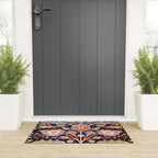 Iraqi Antique Kurdish Rug Print Welcome Mat Gallery Image 3