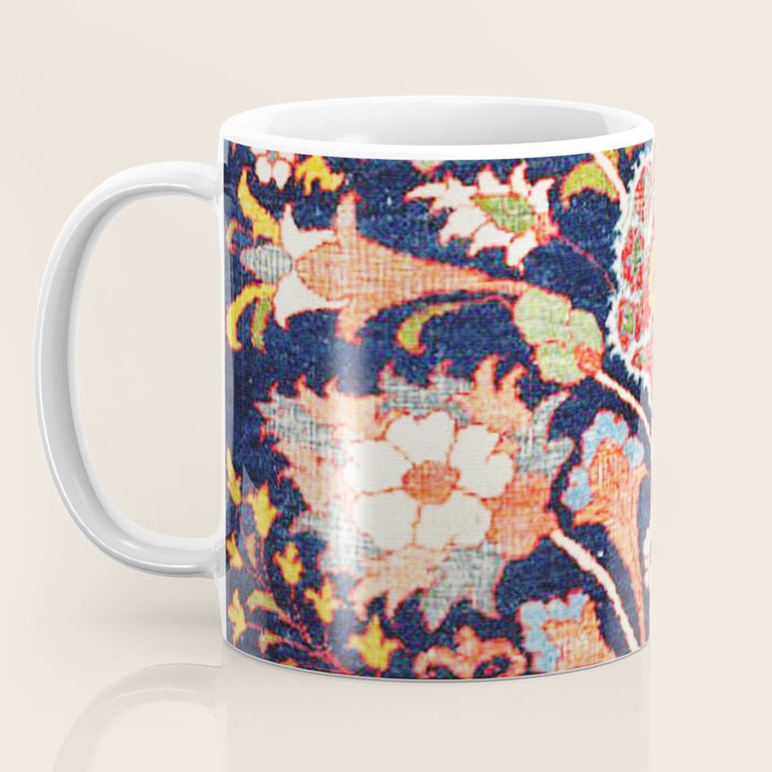 Iraqi Antique Kurdish Rug Print Coffee Mug Gallery Image 3