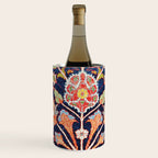 Iraqi Antique Kurdish Rug Print Wine Chiller Gallery Image 1