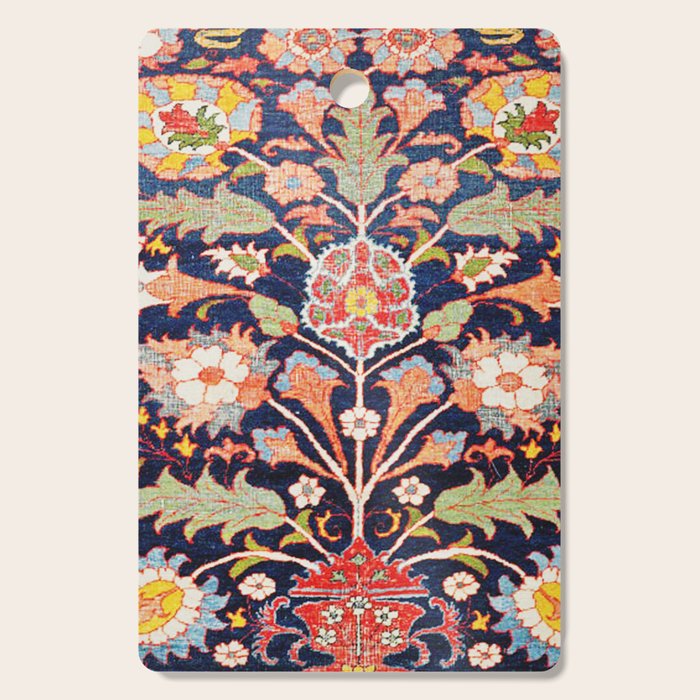 Iraqi Antique Kurdish Rug Print Cutting Board Gallery Image 1
