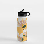 Golden Magnolia Blooms Water Bottle Gallery Image 1