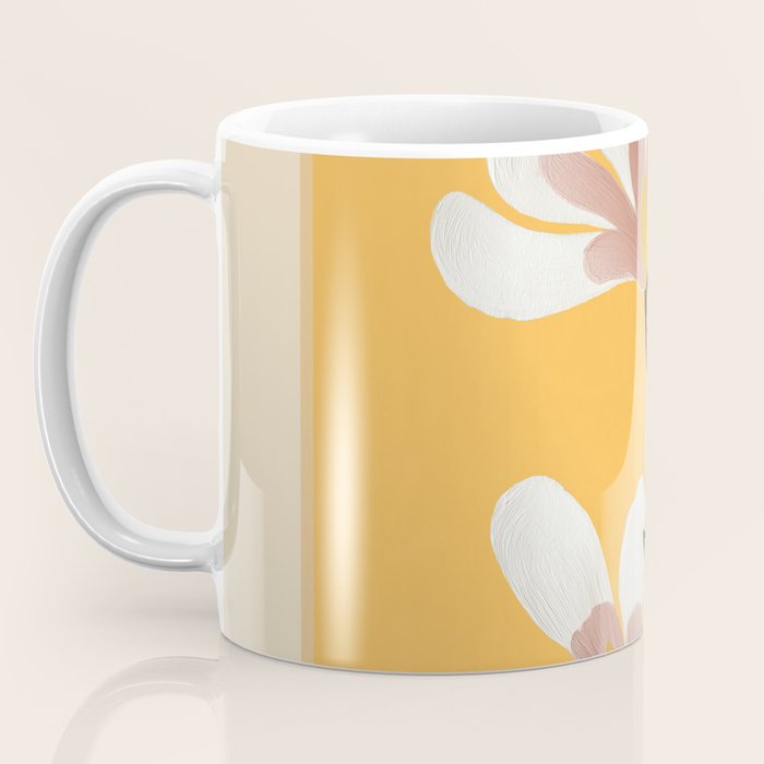 Golden Magnolia Blooms Coffee Mug Gallery Image 3