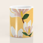 Golden Magnolia Blooms Coffee Mug Gallery Image 4
