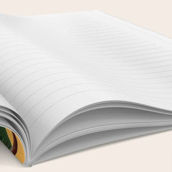 Golden Magnolia Blooms Notebook Gallery Image 2
