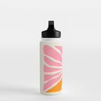Chantilly & Neon Carrot: Les Fleurs | Flower Market Color Series 09 Water Bottle Gallery Image 3