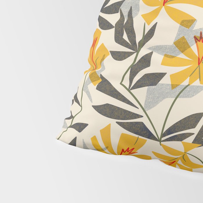 Wild Yellow Lilies Pillow Sham Gallery Image 4