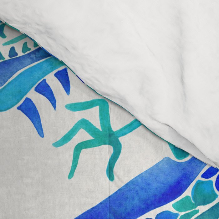 Chinese Dragon - Blue Palette Comforter Gallery Image 4