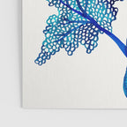 Sea Fan Coral - Blue OmbrÃ© Poster Gallery Image 3