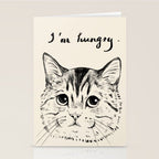 I'm hungry Stationery Card Gallery Image 2