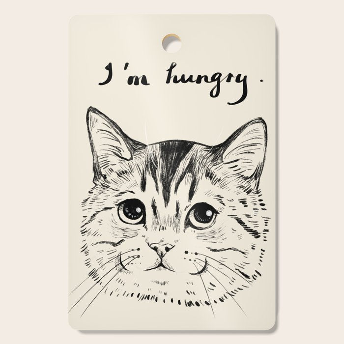 I'm hungry Cutting Board Gallery Image 1