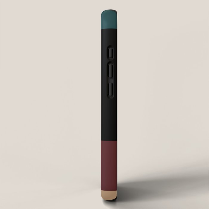 Contemporary Color Block XII iPhone Case Gallery Image 2