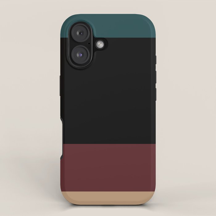 Contemporary Color Block XII iPhone Case Gallery Image 1