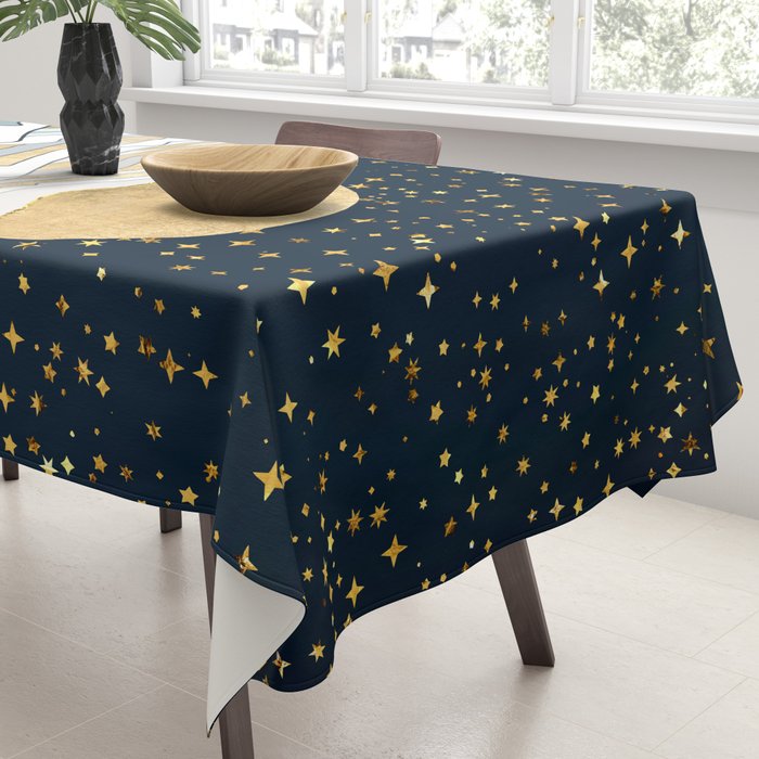 Golden Ocean Tablecloth Gallery Image 3