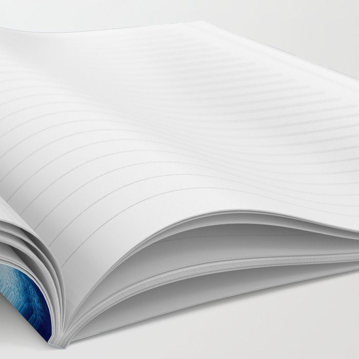 Shibori: Japanese Indigo Tie-Dye Pattern 02 Notebook Gallery Image 2