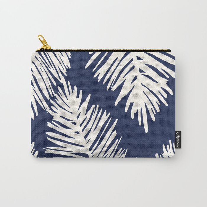Tropical on blue Carry All Pouch Gallery Image 1