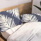Tropical on blue Pillow Sham Gallery Image 2