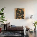 Modern Abstract Art 26 Wood Wall Art Gallery Image 2