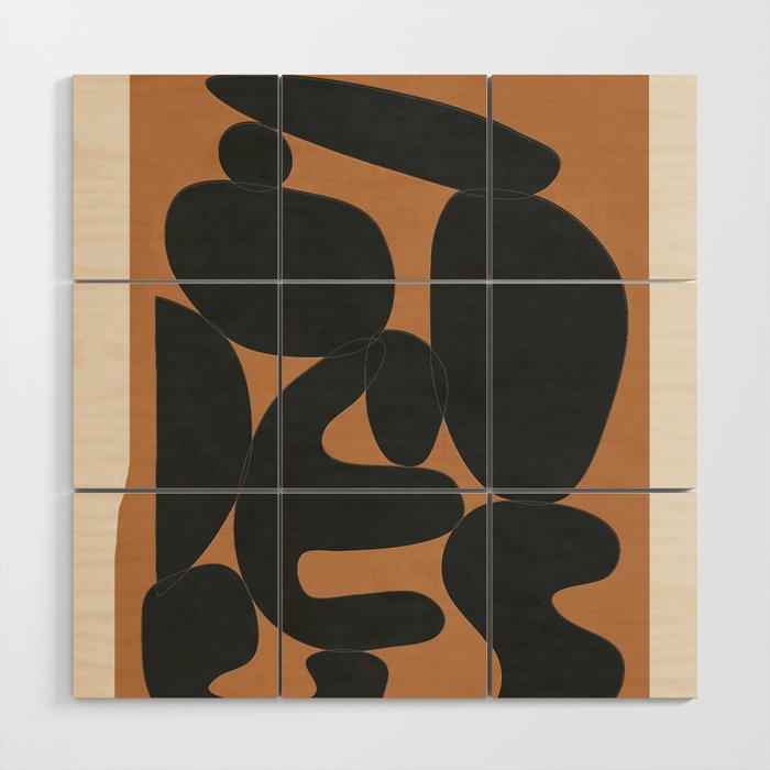 Modern Abstract Art 26 Wood Wall Art Gallery Image 1