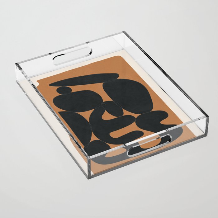 Modern Abstract Art 26 Acrylic Tray Gallery Image 1