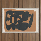 Modern Abstract Art 26 Outdoor Rug Gallery Image 1