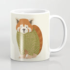 Whimsical Red Panda Coffee Mug Gallery Image 1