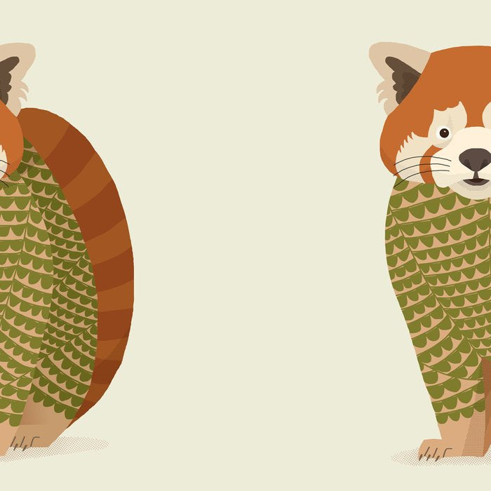Whimsical Red Panda Coffee Mug Gallery Image 2