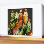 Abstract Modern Cactus 2 Wall Mural Gallery Image 2
